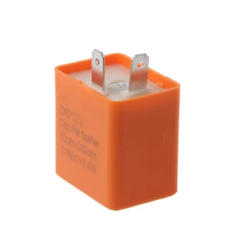 

Best ! New Stylish Universal Electronic Flasher Relay Module 12V 2Pin LED Turn Signal Light Motorcycle Error FAST Flasher