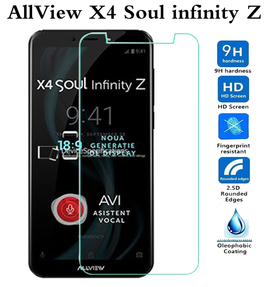 Ультратонкое закаленное стекло 0 26 мм для AllView X4 Soul Infinity Z N S L усиленная Защитная