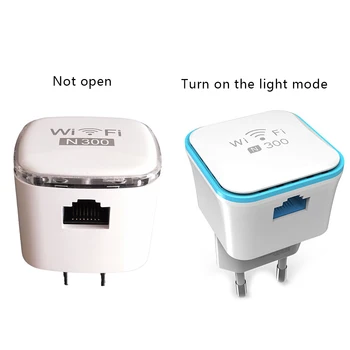 

WiFi Range Extender Mini Wireless 300 Mbps Wi-Fi Repeater Ethernet Port Internet Signal Amplifier EM88