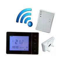 Термостат, беспроводной газовый котел, контроль 5А, настенный котел, термостат, цифровой ЖК-дисплей, контроль температуры, Лер, 433 МГц, RF