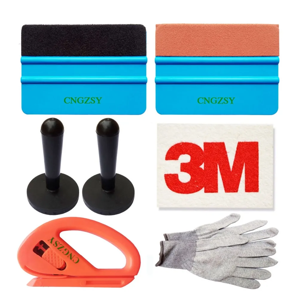CNGZSY Car Vinyl Wrap Tools Combo 