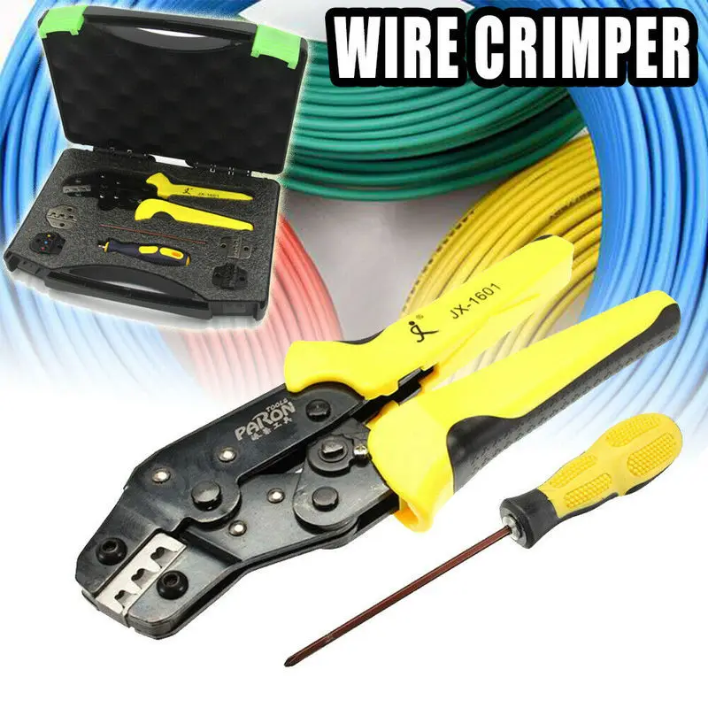 

Multitool Wire Crimper Pliers Tools 5 IN 1 Engineering Ratchet Terminal Crimping Tool Wire Stripper Wire Cutter Cable Stripper