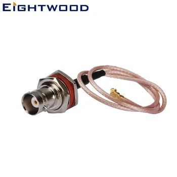 

Eightwood RF Cable Assembly RG178 Cable 60cm IPX/U.fl Female to BNC Female Bulkhead for GPS,Bluetooth,Wireless Routers Radio
