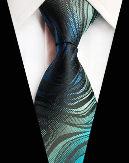 Новые стили Пейсли галстуки в клетку для мужчин классические бизнес высокой плотности горошек узор галстук роскошные свадебные аксессуары - Цвет: YUP-20