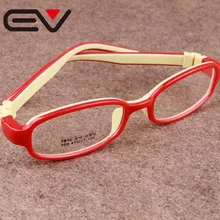 Детские TR90 силиконовые оправы для очков для мальчиков и девочек близорукость дальнозоркость Amblyopia супер легкие оправы EV0297