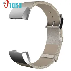 GEMIXI Ремешки для наручных часов модный спортивный кожаный браслет ремешок для Fitbit Charge 2