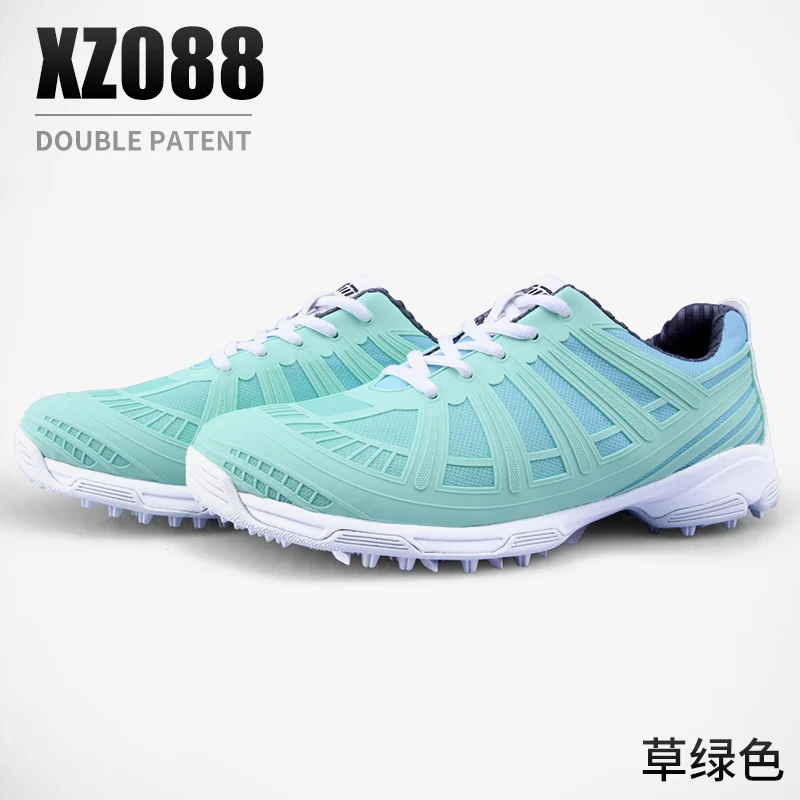 

Lady Double Patented High Shoes Outdoor Sports Golf Shoes Women Walking Waterproof Anti-Slip Light Running Sneakers Breathable