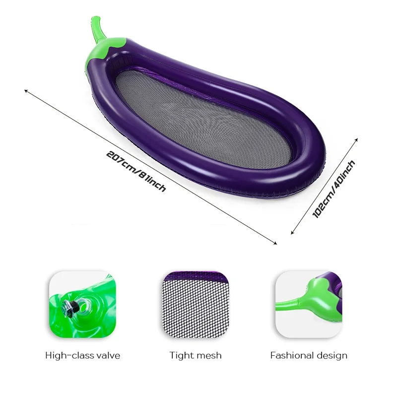 DMAR-207CM-81inches-Inflatable-Giant-Eggplant-Pool-Float-MattressWater-Party-Toys-Sunbathe-Bed-Swimming-Ring-Circle (1)