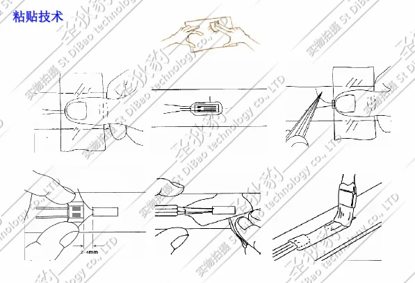 Bf120 120 Ом Высокая Точность Сопротивление тензометрических