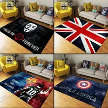 Трендовая личность британский флаг ковер в виде флага гостиная креативный прямоугольный ковер в виде флага спальня кровать коврик