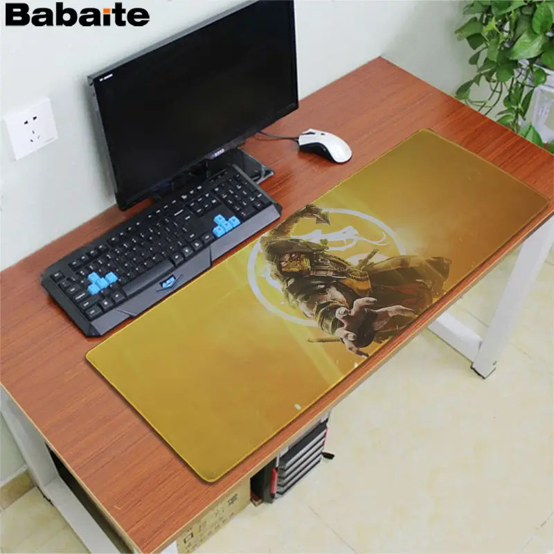 Babaite новый дизайн Mortal Kombat 11 блокирующая кромка коврик для мыши игровой резиновый