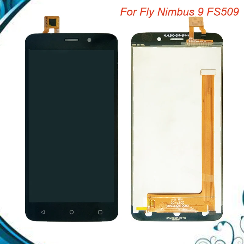 Высококачественный Новый Сменный ЖК дисплей в сборе для FLY Nimbus 9 FS509 FS 509