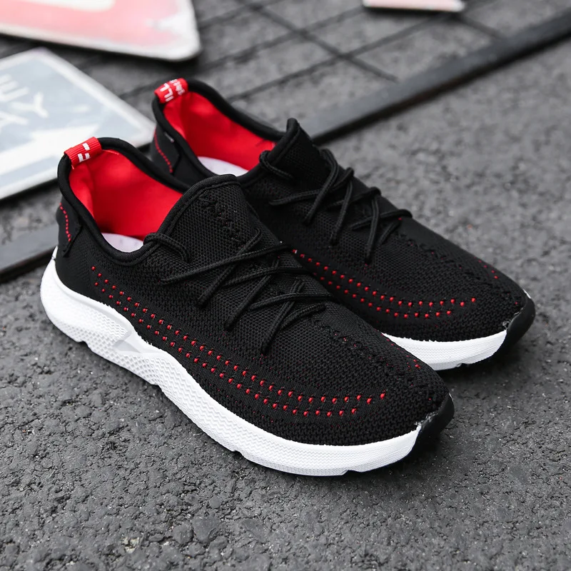 

Men Sneaker 2019 Summer Shoes Men Air Mesh Sneakers Breathable Soft Casual Shoes 3 Color Shoes Size 39 40 41 42 43 44