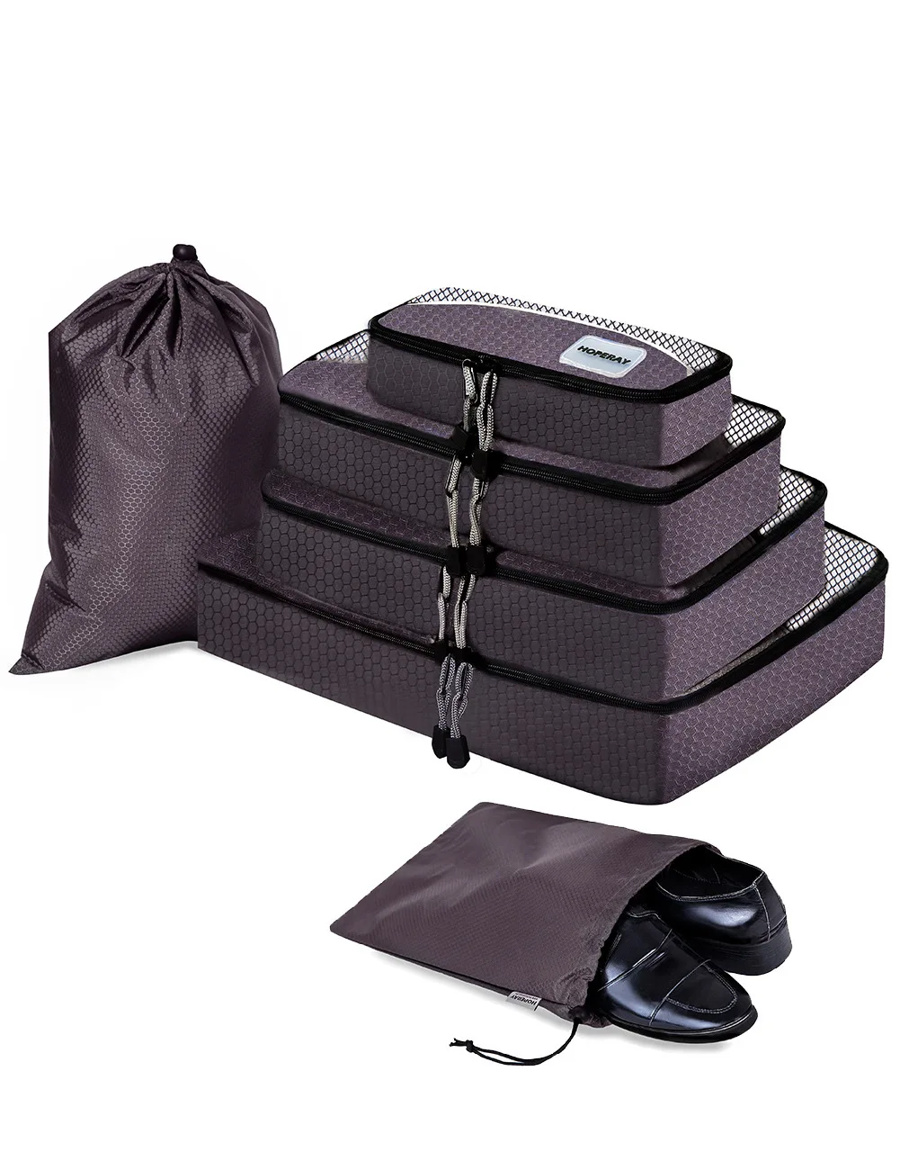 

Travel Bag Outdoor Luggage Total Set Six Bags Home Organization Eco-Friendly Clothes Organizer
