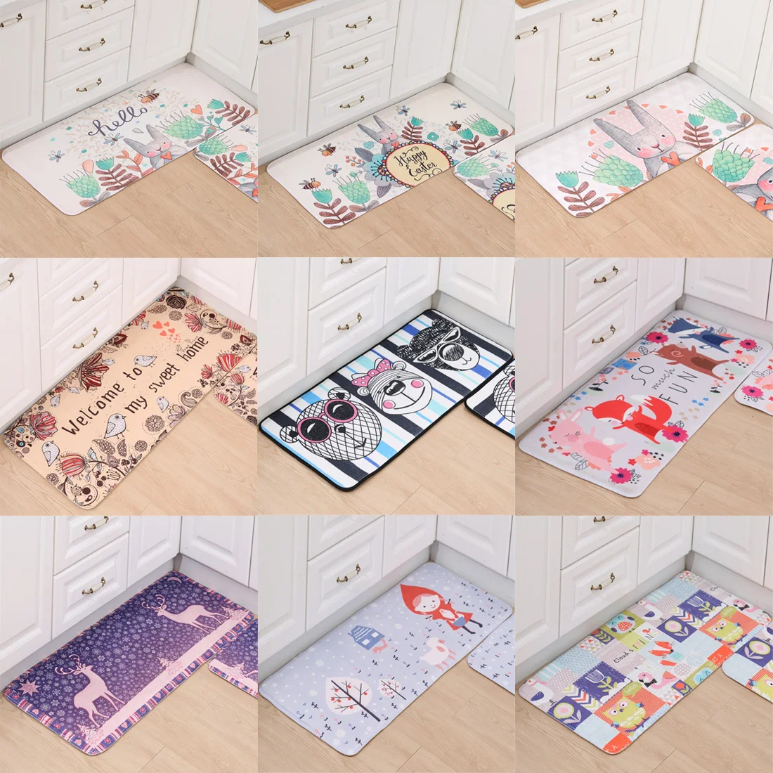 Animals Floor Mat Anti-slip Water Absorption Carpet Kitchen Mat Door Mat Cat Kitchen Carpet Toilet Tapete Rug Porch Doormat Animals Floor Mat Anti-slip Water Absorption Carpet Kitchen Mat Door Mat Cat Kitchen Carpet Toilet Tapete Rug Porch Doormat