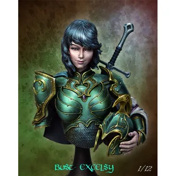 

DIY 1/12 BUST Resin Figure Model Kit Figure Science Fantasy Movie Role X59
