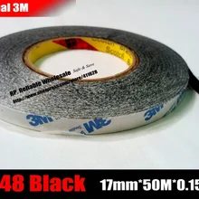 17 мм* 50 метров) 3 м двойной слой клейкая лента ткани для телефона планшета ремонт экрана, окна дома рамки пены игрушка Бонд