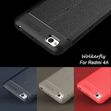 

For Xiaomi Redmi 4A Case Luxury Soft TPU + Leather Protective Back Cover For Xiaomi Redmi 4A Phone Case