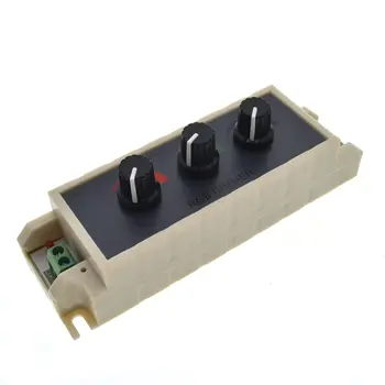 

RGB Dimmer Stepless Adjustable Switch LED Strip Lights Controller DC 12-24V Three way switch