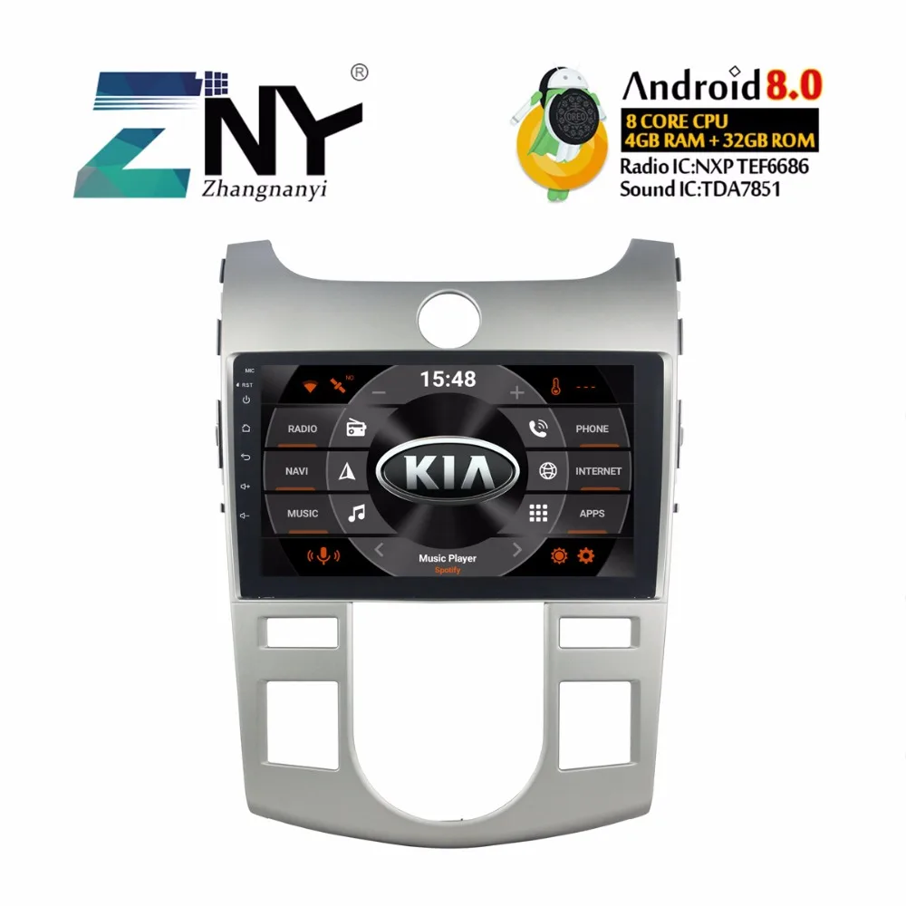 

Android 8.0 Car GPS Autoradio For Kia Forte Cerato 2008-2012 9" IPS Display Multimedia FM RDS BT WIFI Audio Video Stereo 4+32GB