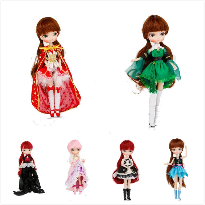 

New arrirve BB Girl doll 1/6 doll joint body Big eyes girl dolls bjd doll pulli including clothes ,shoes,