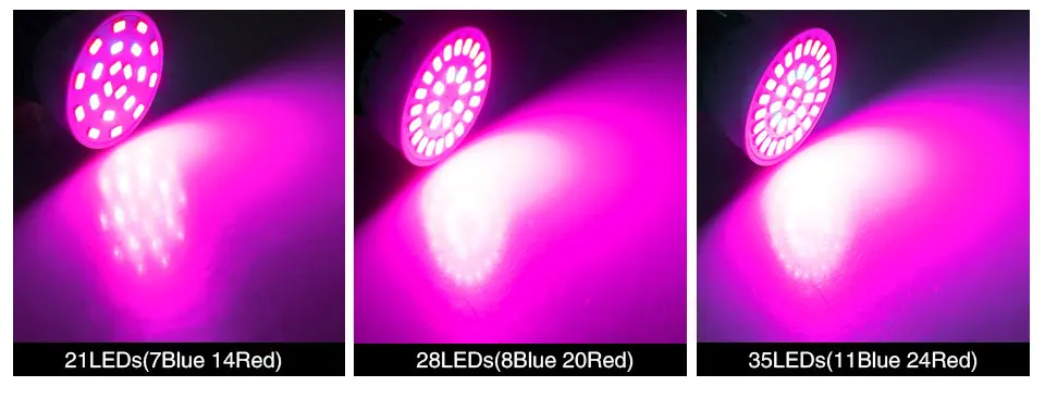 E27 светодиодный Фито лампа SMD5730 полный спектр светодиодный светильник для выращивания фитолампы 21 28 35 светодиодный s для растений Семена теплицы гидропоники