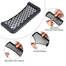 20*8CM Universal Car Net Bag Phone Holder Storage Pocket Organizer Car Mesh Net Holder Pocket For Wallet, Key, Pen цена 20*8CM Universal Car Net Bag Phone Holder Storage Pocket Organizer Car Mesh Net Holder Pocket For Wallet, Key, Pen цены онлайн