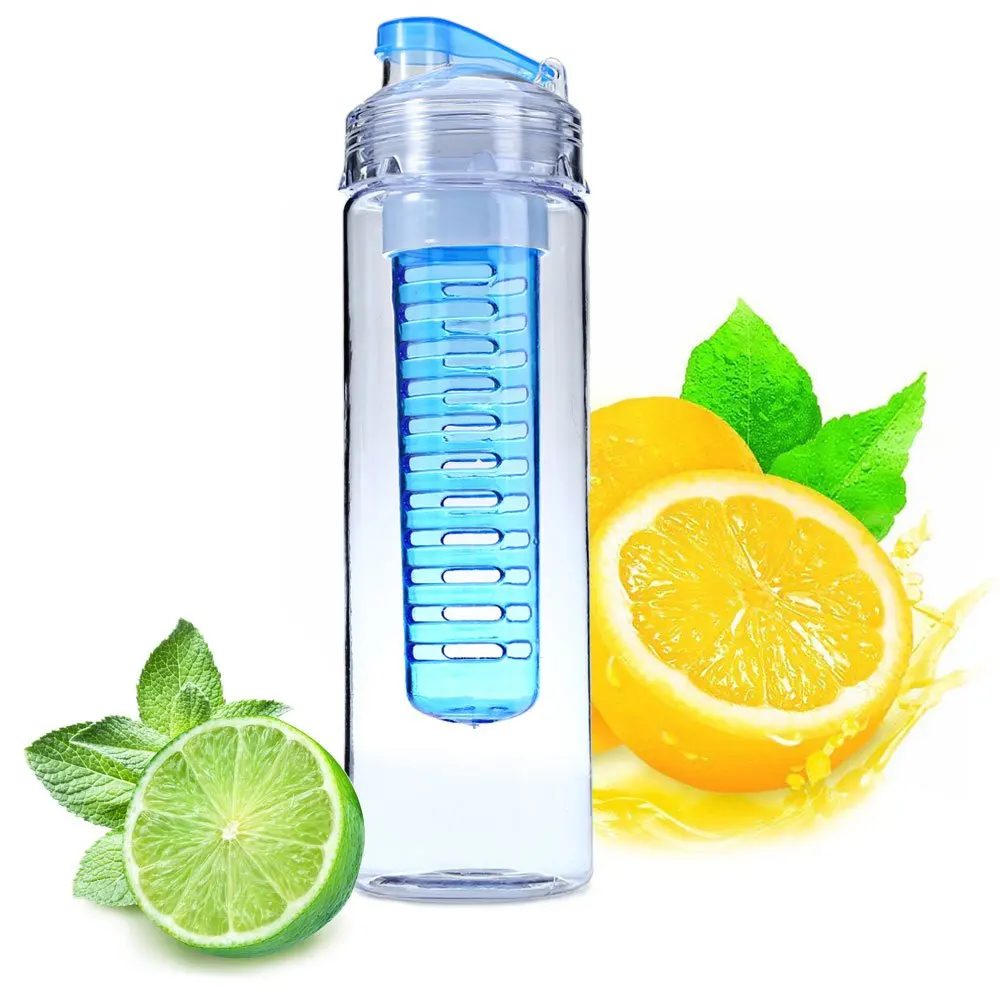 700ML Fruit Infusing Infuser Sport Health Water Bottle Lemon Juice