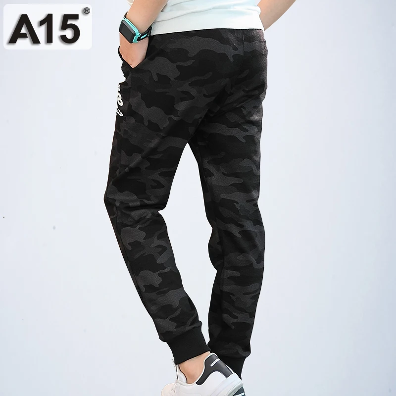 

A15 Camo Pants Kids 2018 Autumn Boy Pant Cotton Teenage Joggers Trousers Children Clothing Winter Teens Clothes 10 12 14 16 Year