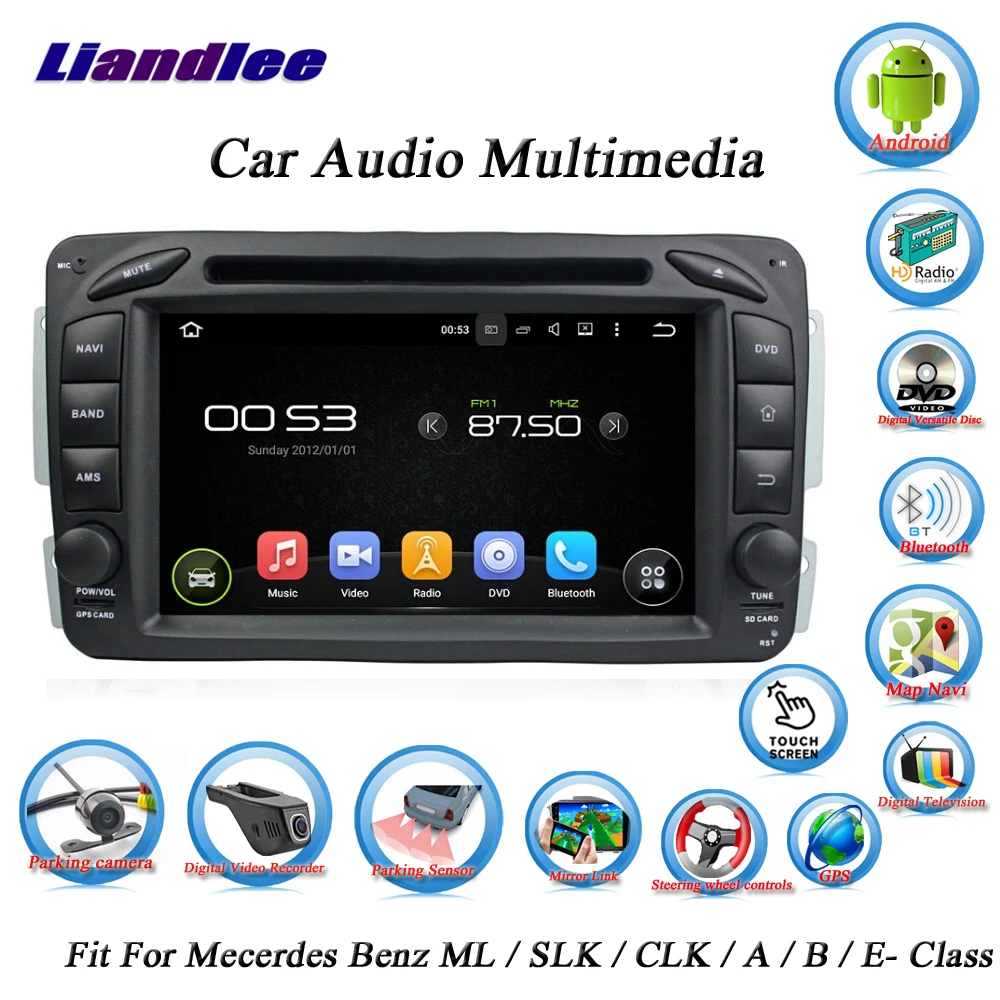 Excellent Liandlee Car Android System For Mecerdes Benz ML / SLK / CLK Radio CD DVD Player GPS Navi Navigation HD BT TV Screen Multimedia 1 Excellent Liandlee Car Android System For Mecerdes Benz ML / SLK / CLK Radio CD DVD Player GPS Navi Navigation HD BT TV Screen Multimedia 1
