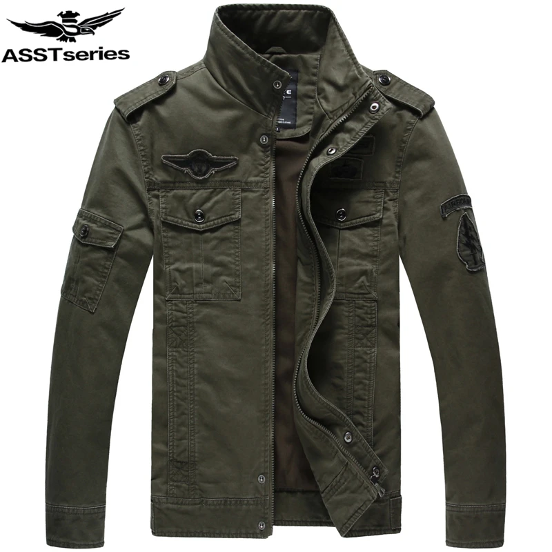 casaco masculino estilo militar