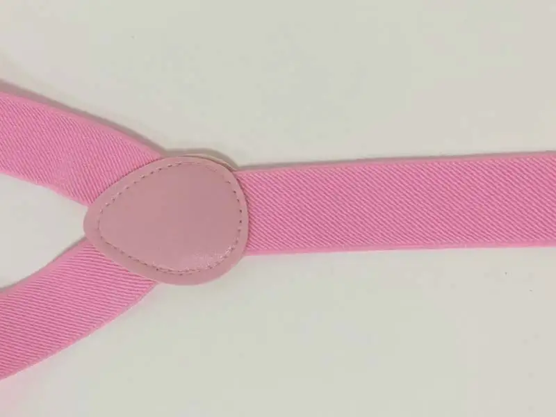 Yienws галстук-бабочку подтяжки брюки Для женщин 3 клип с бантом розовые подтяжки Досуг Кнопка галстук-бабочка комплект Bretels Dames красный лигас
