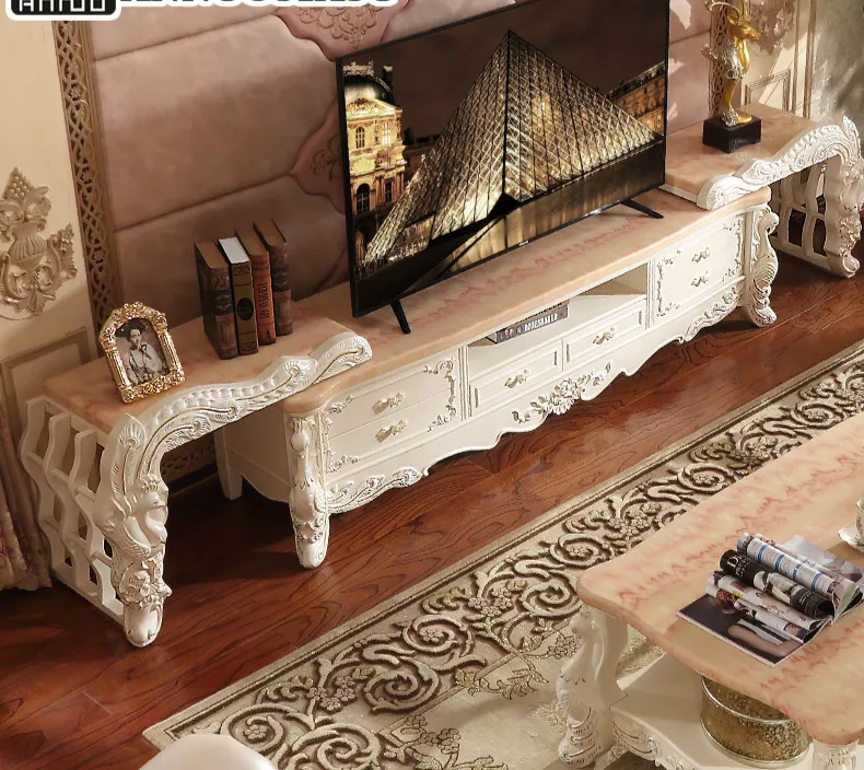 Buy 2017 European Style Marble Tv With Moving