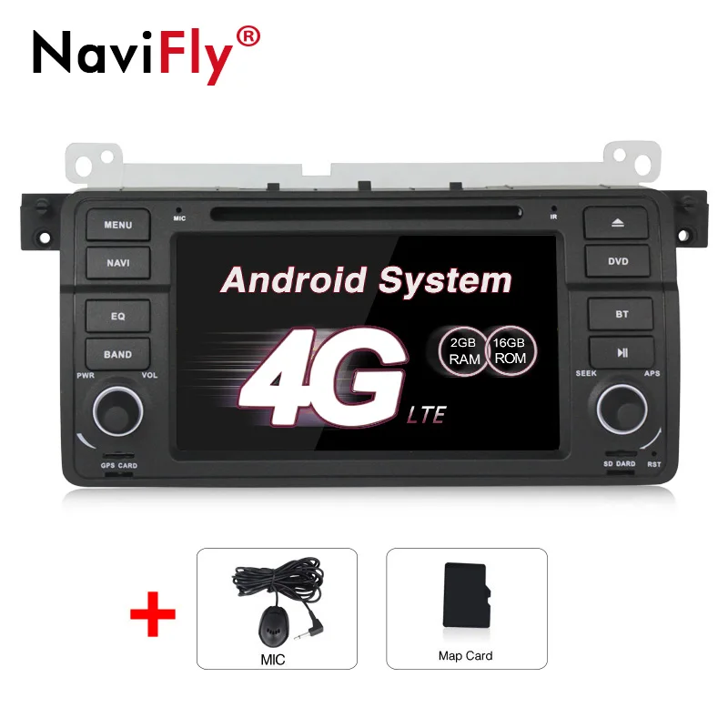 

top selling! Android 8.1 Quad Core 2G RAM Car DVD GPS navi Player For E46/M3 with Canbus Wifi GPS BT Radio stereo Free shipping