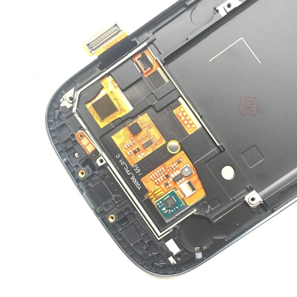 S3 ЖК экран для SAMSUNG Galaxy i9300 дисплей сенсорный дигитайзер Замена с рамка дисплея 4 8