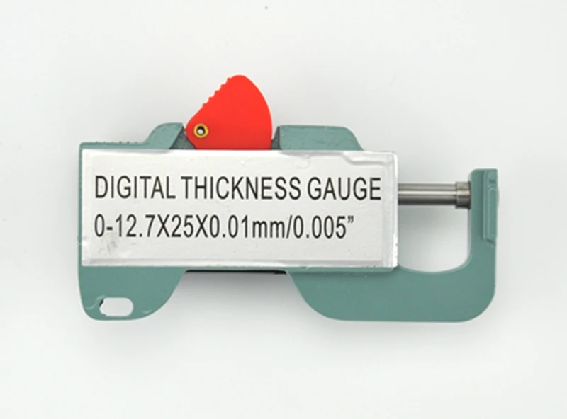 Precise 0.01mm Mini Digital Thickness Gauge Meter 10mm Metal Horizontal Electronic Micrometer Thickness Measurement Tester digital caliper thickness gauge