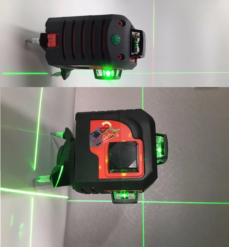 

Fukuda optical level 3D Green line laser niveau 360 self levelling construccion herramientas