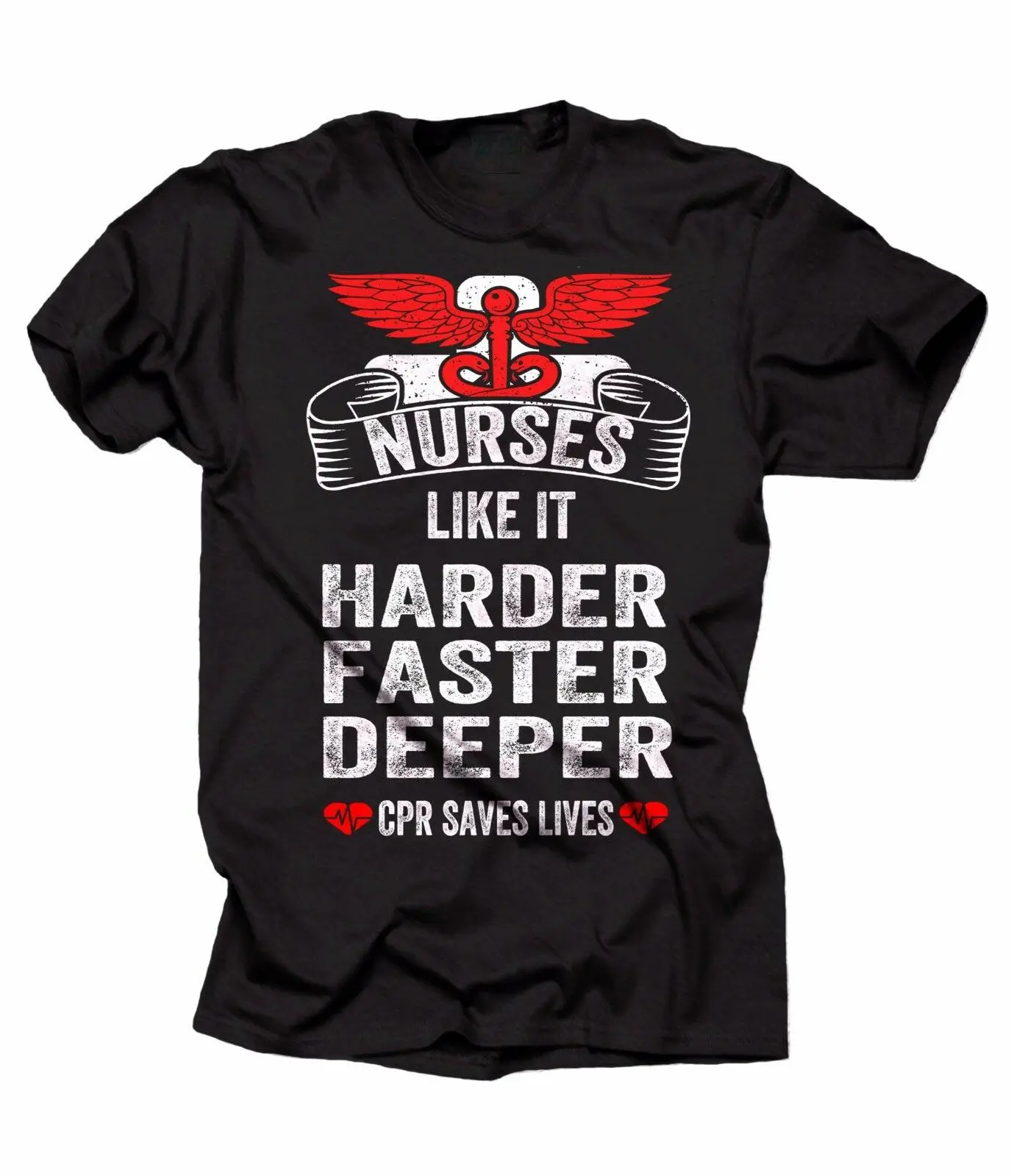 Футболки медсестры Смешные CPR tee shirt Nurses Like It Harder Faster Deeper T-shirt Повседневная принтованная футболка, хип-хоп tee shirt Футболки медсестры Смешные CPR tee shirt Nurses Like It Harder Faster Deeper T-shirt Повседневная принтованная футболка, хип-хоп tee shirt