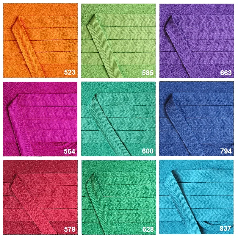 twilled ribbons  15 mm 2