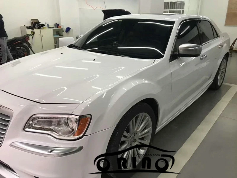 Super Glossy Metal White Vinyl Film-7