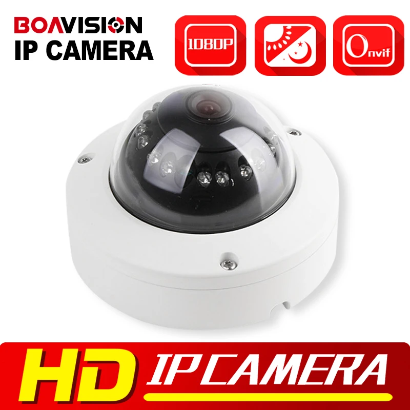  HD 1080P Mini Dome IP Camera 2MP Security Network Camera IR Night Vision IR-Cut APP View Outdoor Surveillance IP Camera Onvif 