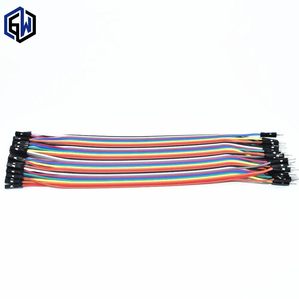 

male to female dupont line 40pin dupont cable jumper wire dupont line 2.54MM 20cm