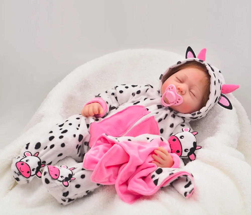 Кукла принцессы lucy 56 см силиконовая кукла reborn baby реалистичные куклы с закрытыми