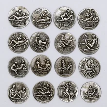 16 видов стилей греческий секс монеты предметы коллекционирования имитация монеты Реплика день рождения римские древние подарки значок