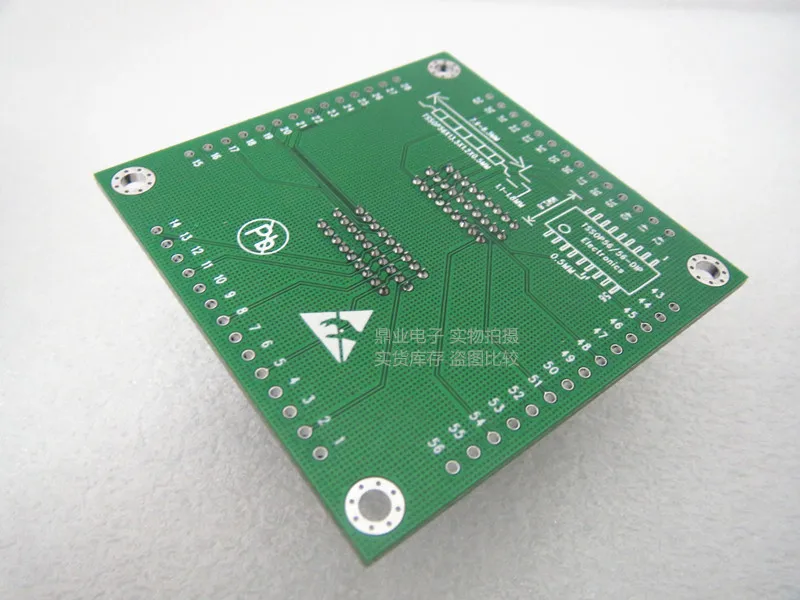 Раскладушка TSSOP56-DIP MSP430FR4133 IC51-0562-1514 расстояние 0,5 мм YAMAICHI IC Сжигание сиденье адаптер тестовое гнездо сиденья тестовая скамья