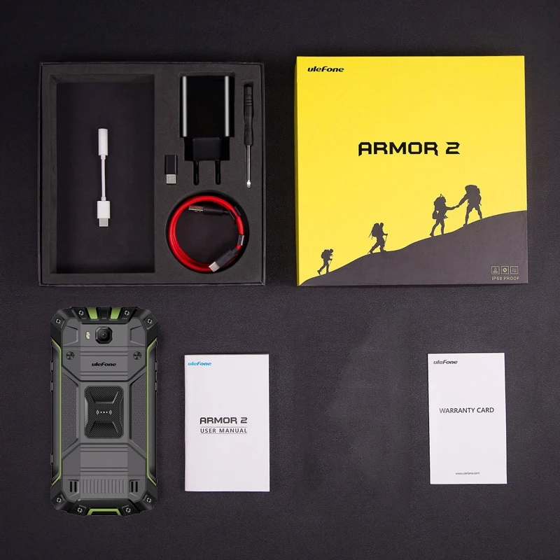 Ulefone Armor 2 4G мобильные телефоны Android 7 0 6 ГБ ОЗУ 64 Гб ПЗУ Восьмиядерный IP68 смартфон