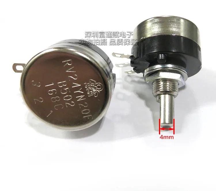 

Potentiometer RV24YN-B502 20F B5K 20mm half shaft