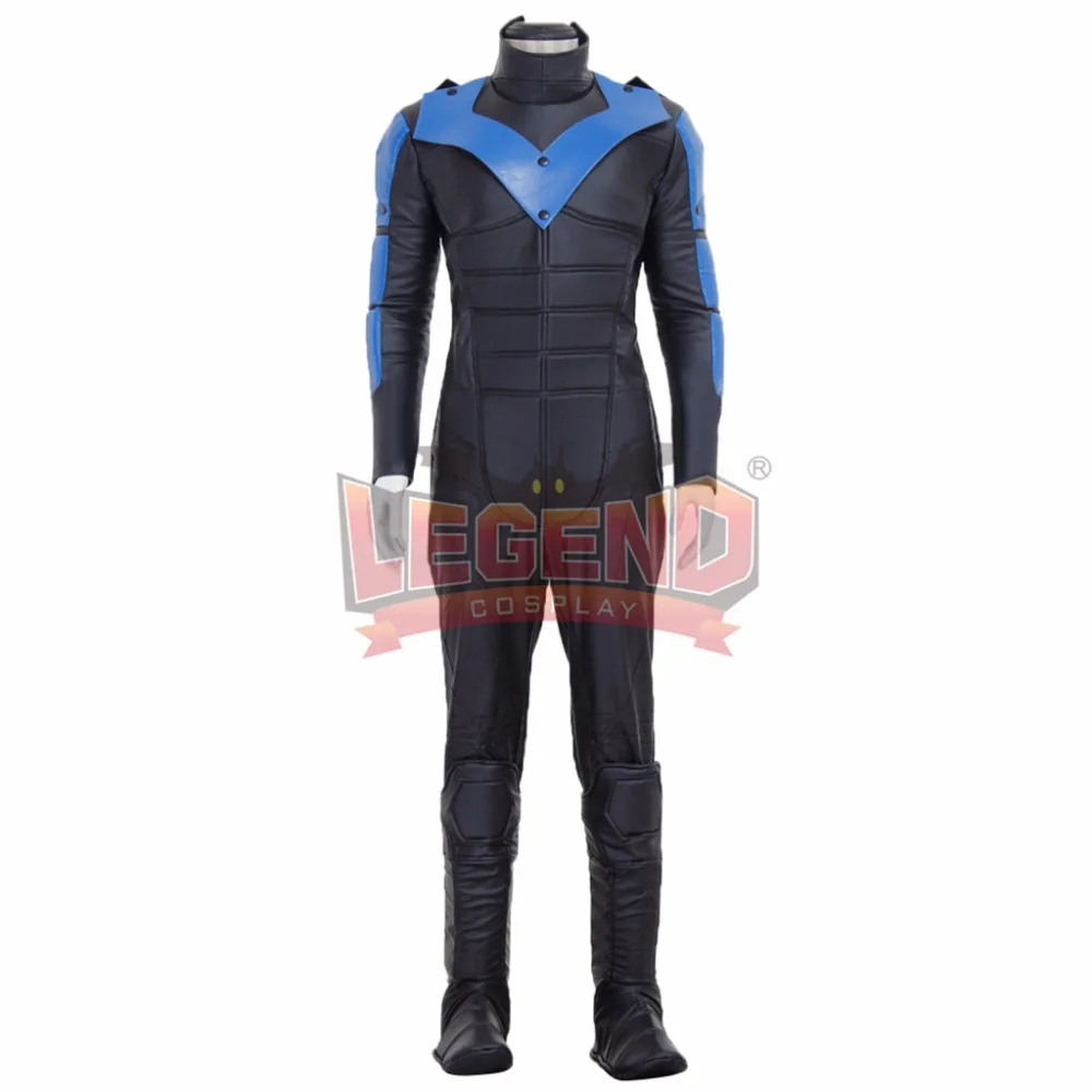 Костюм Nightwing костюм комбинезон костюм найтвинга Хэллоуин косплей костюм для мужчин