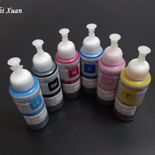 100 мл 6 шт. Заправка чернилами для принтера Epson WP-4010/WP-4020/WP-4015/WP-4515/WP-4525/WP-4535/SX100/SX105/SX106/PX-720 универсальные чернила