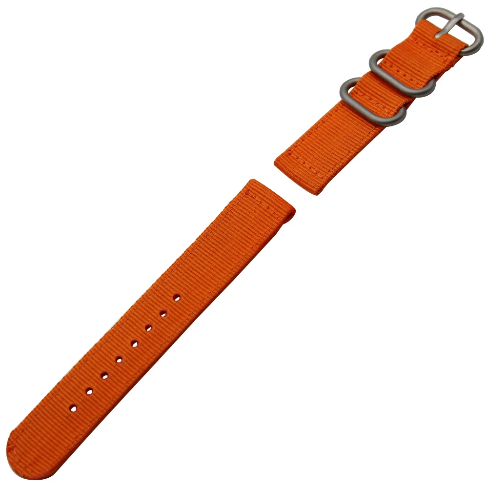 Нейлоновый ремешок для часов Zulu Huawei Watch 2 Sport Pebble Time Round 20 мм Bradley Timepiece тканевый